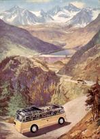 oude postauto Silvretta pas, Oostenrijk, Verzenden, 1980 tot heden, Ongelopen, Oostenrijk