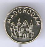 Madurodam zwart op zilverkleurig speldje ( U_096a ), Verzamelen, Speldjes, Pins en Buttons, Verzenden, Nieuw, Stad of Land, Speldje of Pin