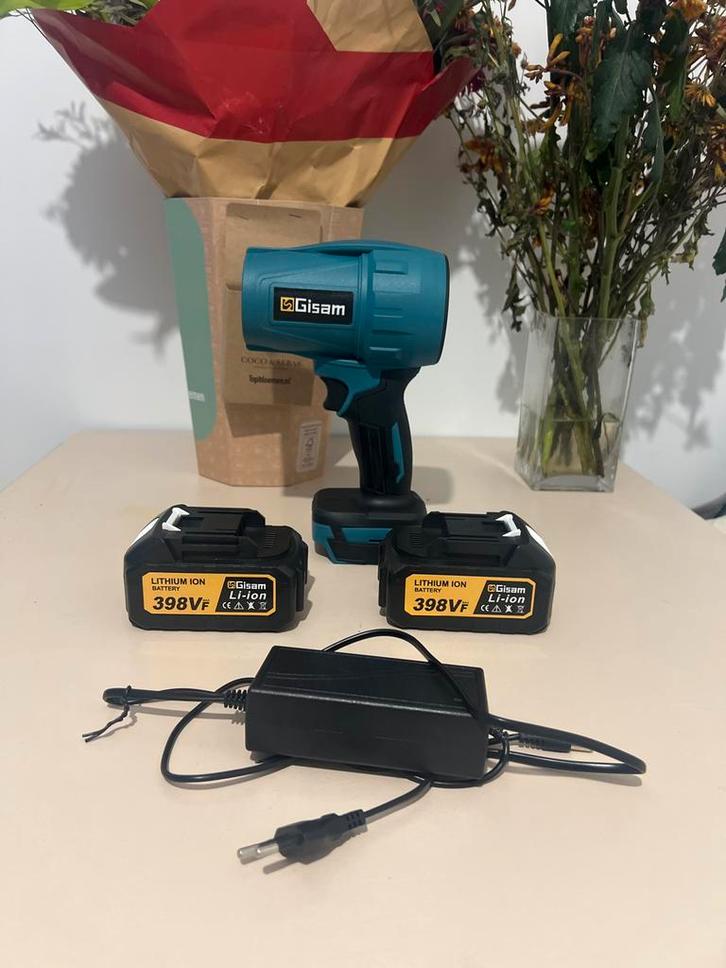 Gisam blower blaast zeer sterk wind, Doe-het-zelf en Verbouw, Gereedschap | Boormachines, Gebruikt, Overige typen, 600 watt of meer