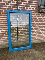 Hardhouten uitzetraam 78,5x130cm. Nieuw, Doe-het-zelf en Verbouw, Glas en Ramen, Ophalen, Gevelraam of Ruit, Minder dan 80 cm