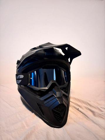 Crossbril zwart spiegelglas - nieuw beschikbaar voor biedingen