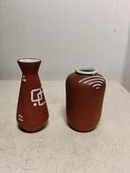 2355 Vintage Miniatuur Vaasjes - Promotiemateriaal, Ophalen of Verzenden, Overige kleuren, Glas, Minder dan 50 cm