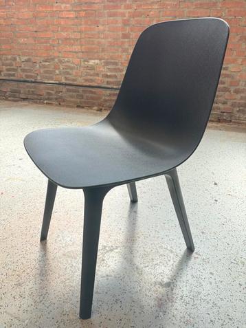 Ikea Odger stoel, antraciet/zwart, ZGAN! (9 stuks) beschikbaar voor biedingen