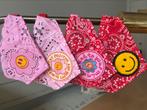 Bandana honden bandje- smiley - verstelbaar, Ophalen of Verzenden, Nieuw