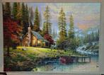 Thomas Kinkade Puzzel - 1000 stukjes, Hobby en Vrije tijd, Denksport en Puzzels, Ophalen of Verzenden, 500 t/m 1500 stukjes, Zo goed als nieuw