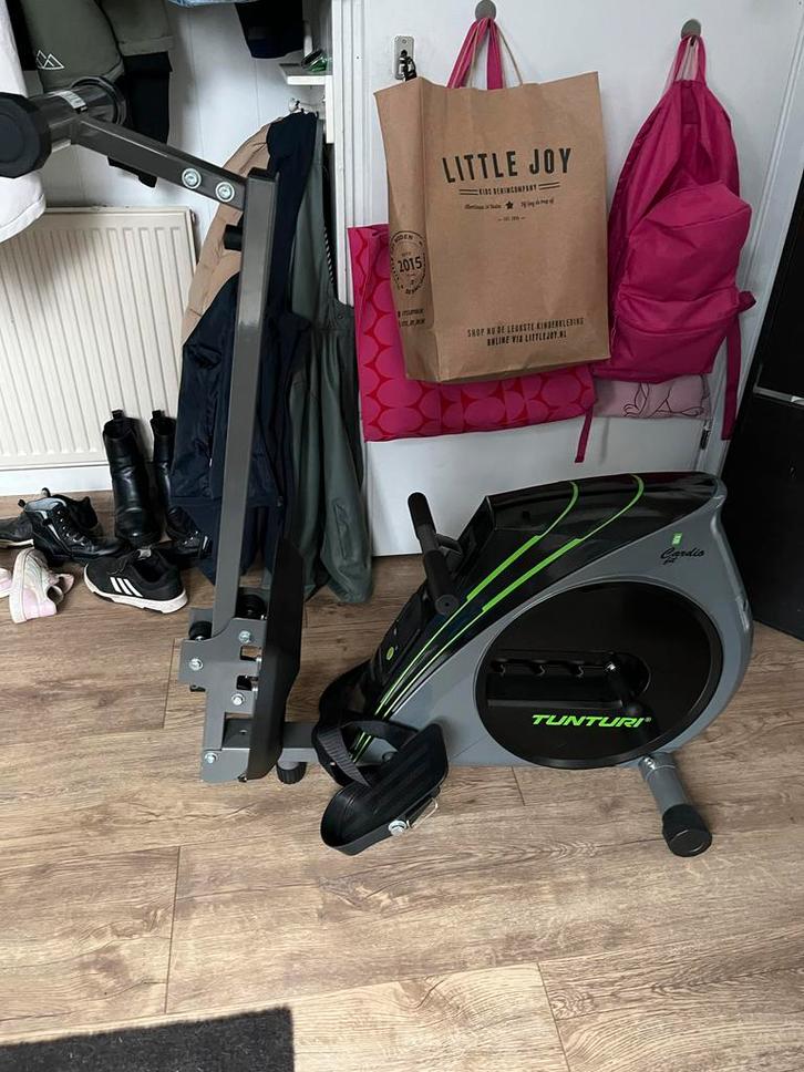 Tunturi Cardio Fit R20 Hometrainer, Sport en Fitness, Fitnessapparatuur, Gebruikt, Hometrainer, Benen, Kunststof, Ophalen