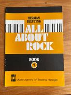 All About Rock - Herman Beeftink - Boek 2, Ophalen of Verzenden, Zo goed als nieuw, Piano, Rock en Metal