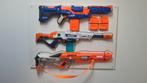 Nerf gun selectie met 3 Guns + Scope + Extra Magazijn, Kinderen en Baby's, Speelgoed | Buiten | Actiespeelgoed, Ophalen, Zo goed als nieuw