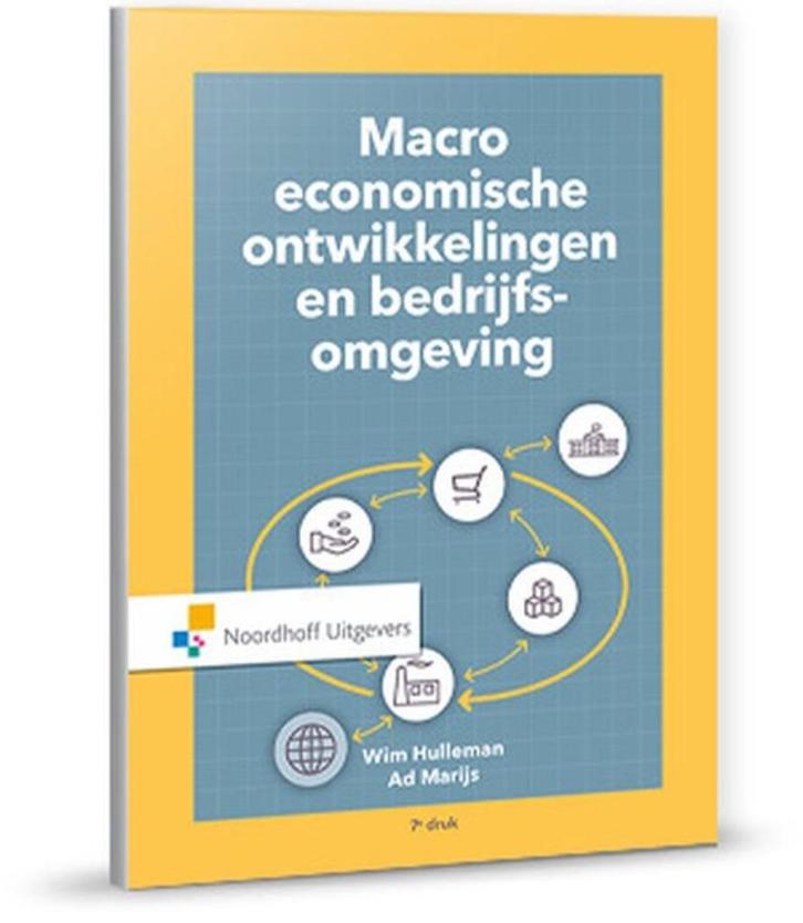Macro economische ontwikkelingen en bedrijfsomgeving, Boeken, Economie, Management en Marketing, Nieuw, Economie en Marketing