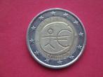 Lot België 2 Euromunt EMU tien jaar Euro Stickman 2009., Verzenden, Overig, Losse munt