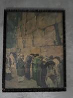 Schilderij: De Klaagmuur in Jeruzalem, Ophalen of Verzenden