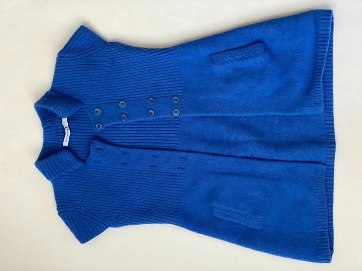 Koningsblauw River Woods vest (134), Kinderen en Baby's, Kinderkleding | Maat 134, Gebruikt, Meisje, Trui of Vest, Ophalen of Verzenden