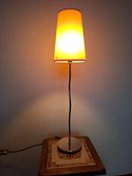 schermerlamp, Huis en Inrichting, Lampen | Tafellampen, Ophalen, Zo goed als nieuw, Metaal, 50 tot 75 cm