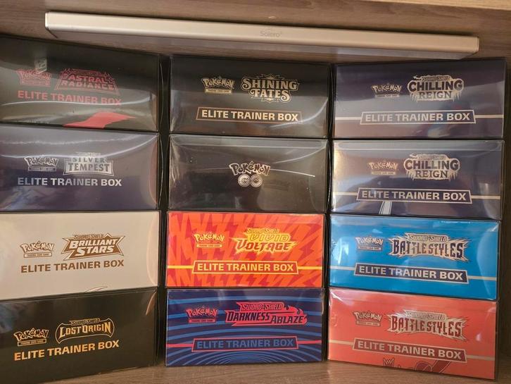 Sword/Shield Elite Trainer Boxen, Hobby en Vrije tijd, Verzamelkaartspellen | Pokémon, Nieuw, Ophalen of Verzenden