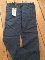Nieuwe linnen herenbroek - Maat L, Ophalen of Verzenden, Nieuw, Maat 52/54 (L), Blauw