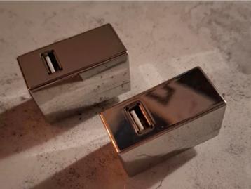 Burstner Premio LMC Dometic USB Oplaadadapter Rail - Chrome beschikbaar voor biedingen