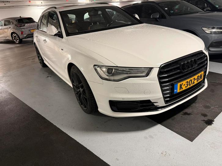 Audi A6 1.8 Tfsi 256pk, Auto's, Audi, Particulier, A6, Benzine, B, Stationwagon, Handgeschakeld, Geïmporteerd, Wit, Voorwielaandrijving