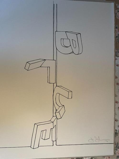 Jasper Johns, Antiek en Kunst, Kunst | Litho's en Zeefdrukken, Verzenden