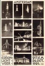 Amsterdam - Edison Lichtweek, Verzamelen, Verzenden, 1920 tot 1940, Ongelopen, Noord-Holland
