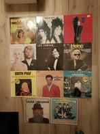 22 verschillende LP's van zangers en/of zangeressen., Ophalen of Verzenden, Gebruikt, 12 inch