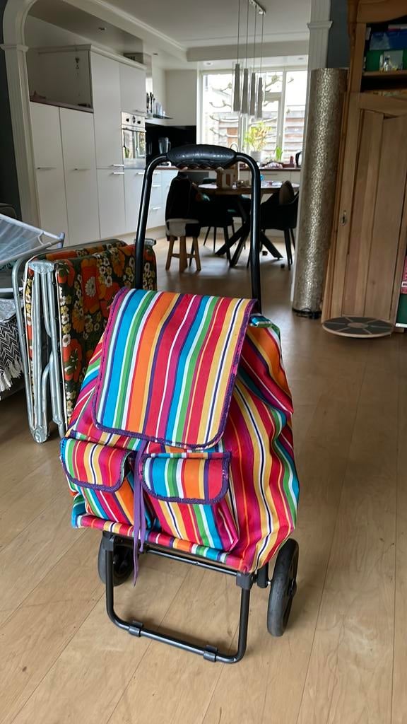 Boodschappenkarretje, Ophalen, 30 cm of meer