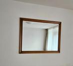 Spiegel met houten lijst, Huis en Inrichting, Woonaccessoires | Spiegels, Ophalen, Zo goed als nieuw, 100 tot 125 cm, Minder dan 100 cm