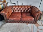 Chesterfield tweepersoonsbank vintage, Huis en Inrichting, Banken | Bankstellen, Ophalen, Gebruikt, 150 tot 200 cm, 75 tot 100 cm