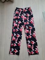 Nieuw Modström broekblauw roze rood bloemenprint S 36 satijn, Modström, Blauw, Nieuw, Ophalen of Verzenden