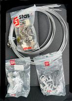 STAS  COBRA ZIPPER en staalkabel systeem voor schilderijen, Huis en Inrichting, Minder dan 50 cm, Nieuw, Ophalen of Verzenden