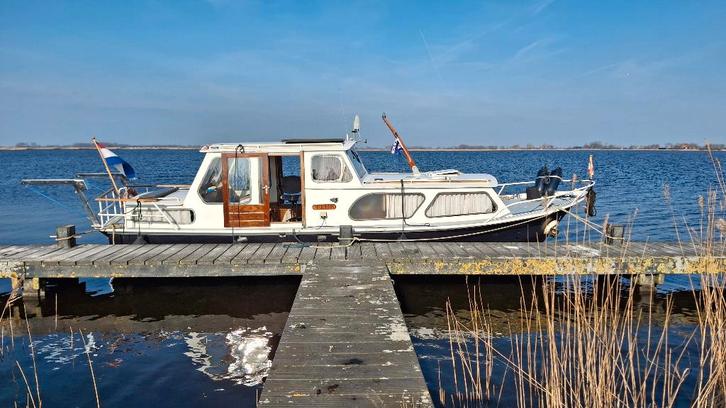 ALKKRUISER 850, Watersport en Boten, Motorboten en Motorjachten, Gebruikt, Staal, 6 tot 9 meter, Diesel, Binnenboordmotor, 30 tot 50 pk