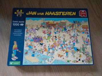  Jan van Haasteren Zand sculpturen 1000 stukjes compleet beschikbaar voor biedingen