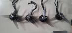 4 emax motoren 2306 1700kv incl 4 3.5 inch propellors, Ophalen of Verzenden, Gebruikt