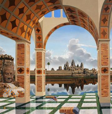Surrealistische schilderijen beschikbaar voor biedingen
