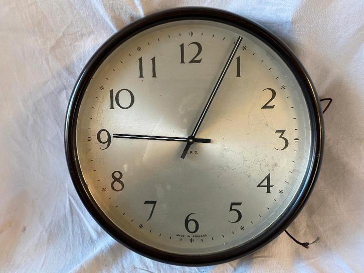 Elektrische nevenklok Synchronome, Antiek en Kunst, Antiek | Klokken, Ophalen of Verzenden