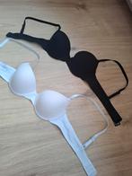 2 BH's - Wit en Zwart - Maat 75A, Kleding | Dames, Ondergoed en Lingerie, Zeeman, Ophalen of Verzenden, Wit, BH