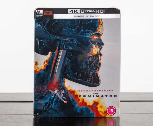 The Terminator 4K UHD Blu-Ray STEELBOOK (UK Import), Cd's en Dvd's, Blu-ray, Nieuw in verpakking, Science Fiction en Fantasy, Ophalen of Verzenden
