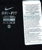 NIKE DRI-Fit capri, running tights+rok, broek, zwart, Mt. XS, Nike, Maat 34 (XS) of kleiner, Zo goed als nieuw, Zwart