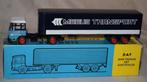 Lion Car Nr. 36 DAF 2600 met Eurotrailer Meeus MIB, Ophalen of Verzenden, Nieuw, Bus of Vrachtwagen, Lion Toys