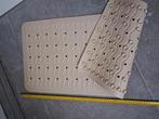 Douche mat 85 x 40 cm, Ophalen of Verzenden, Zo goed als nieuw, Beige, Overige typen