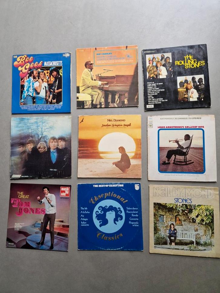 Partij vinylplaten, Cd's en Dvd's, Vinyl | Verzamelalbums, Gebruikt, Overige genres, 12 inch, Ophalen