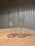 2 champagne glazen, Royal Leerdam NIEUW!!, Ophalen of Verzenden, Nieuw, Overige typen