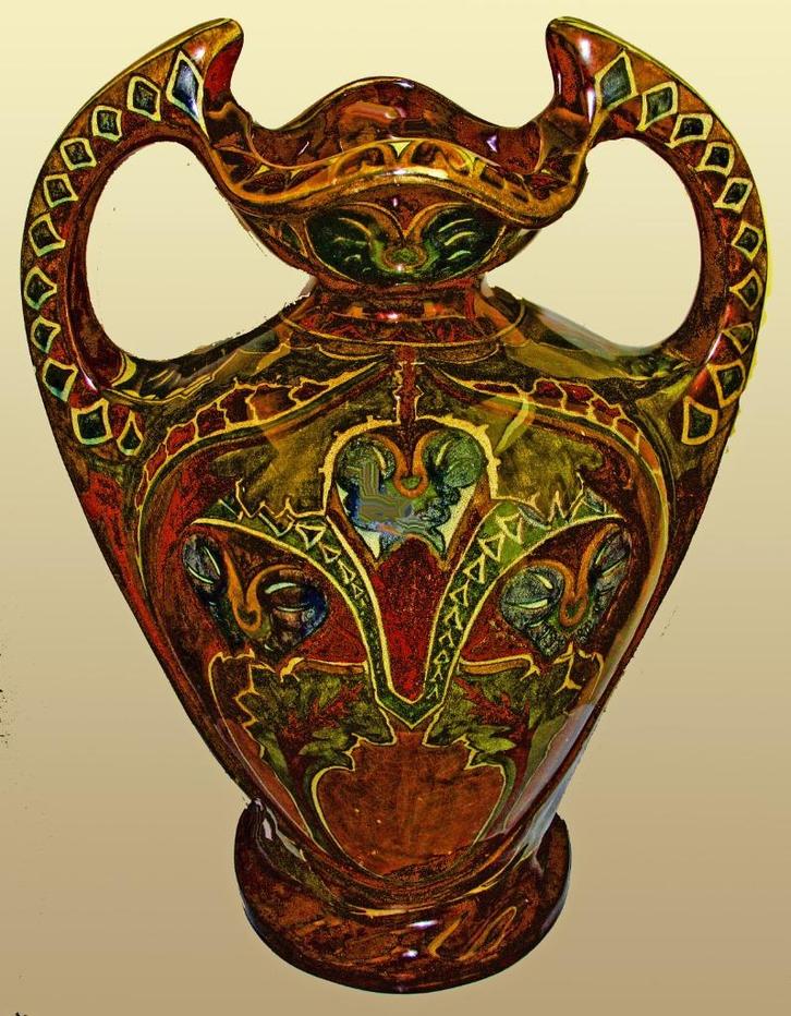 sieraardewerk van de Distel (Nr.: 4), Antiek en Kunst, Antiek | Keramiek en Aardewerk, Ophalen of Verzenden