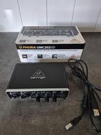 Behringer U-PHORIA UMC202HD USB Audio interface, Audio, Tv en Foto, Ophalen of Verzenden, Gebruikt, Audio
