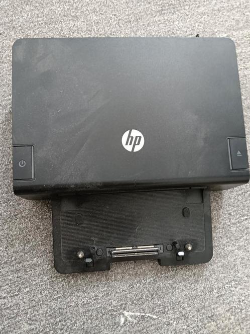 HP Docking Station met Voeding – Veel Aansluitmogelijkheden!, Computers en Software, Dockingstations, Gebruikt, Laptop, Ophalen of Verzenden