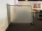 Scheidingswand / roomdivider verrijdbaar 130hx160b cm