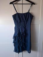 Gala jurk blauw maat 38, Maat 38/40 (M), Galajurk, Blauw, Ophalen of Verzenden