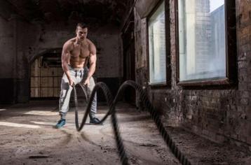 Tunturi Fitness Set: Battlerope, Slam Balls, Kettlebells beschikbaar voor biedingen