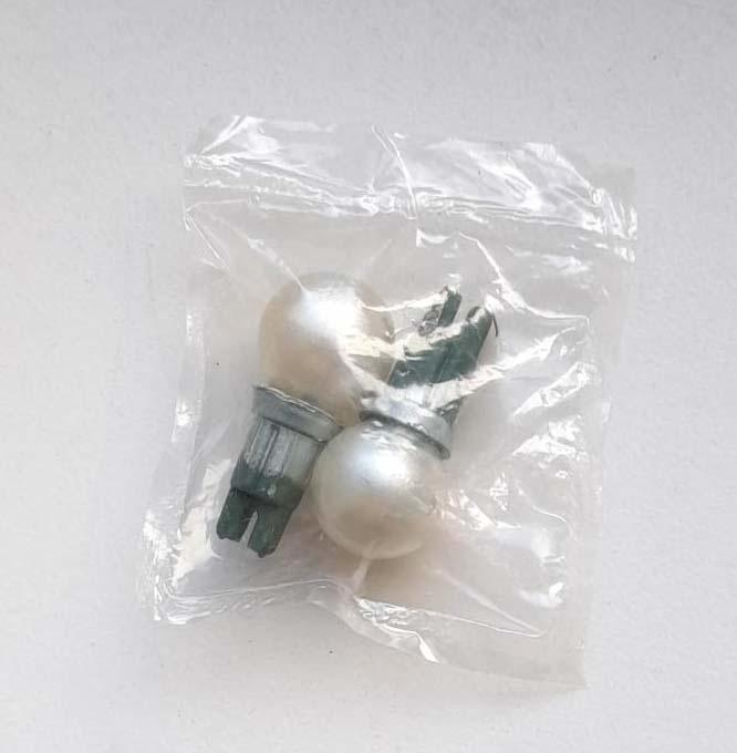 2 NIEUWE reserve lampjes voor Kerst verlichting, Diversen, Kerst, Nieuw, Ophalen of Verzenden