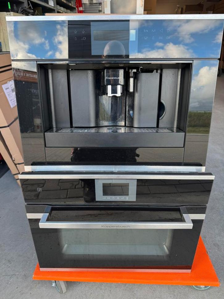 Kuppersbusch combimagnetron en koffiemachine, Witgoed en Apparatuur, Magnetrons, Gebruikt, Inbouw, Ophalen