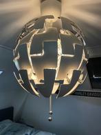 IKEA Bol lamp wit/zilver, Huis en Inrichting, Ophalen of Verzenden, Gebruikt, Minder dan 50 cm